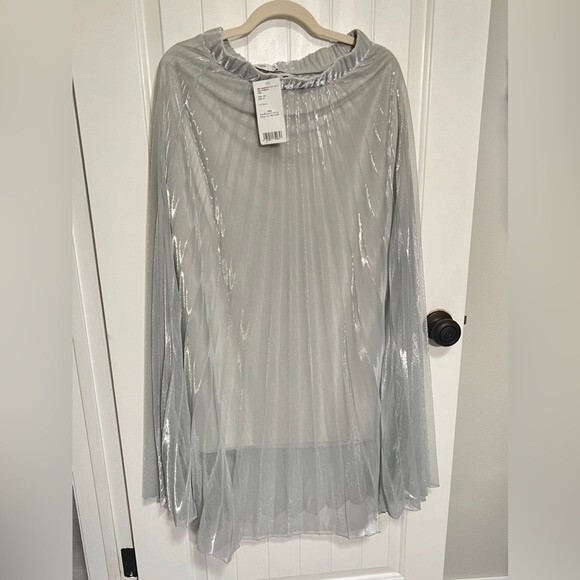 MANGO Gray Pleated Breeze Maxi Skirt - Picture 6 of 8